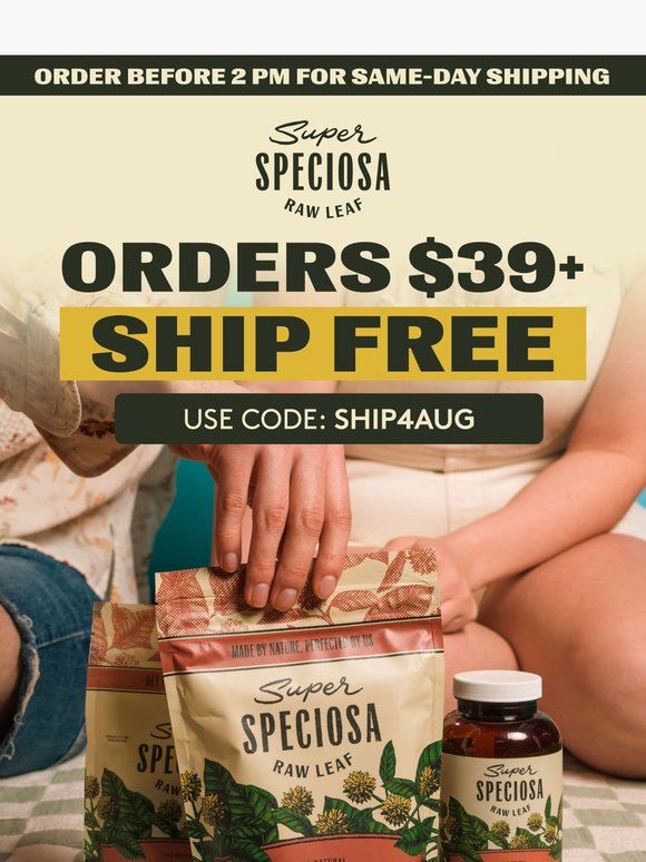 Shipping’s on us 📦