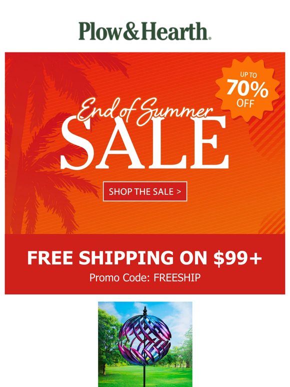 ☀️ So Long Summer, Hello Savings With Up to 70% Off