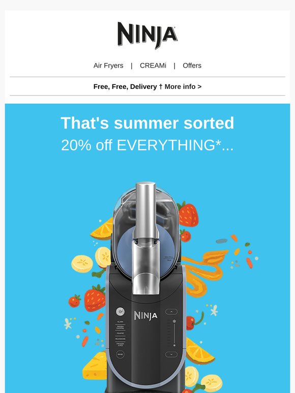 Summer Sale: Ninja SLUSHi 20% Off 🔥