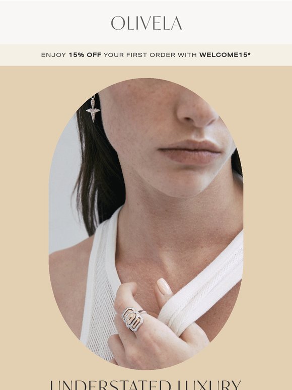 Jewelry that speaks softly—and stylishly
