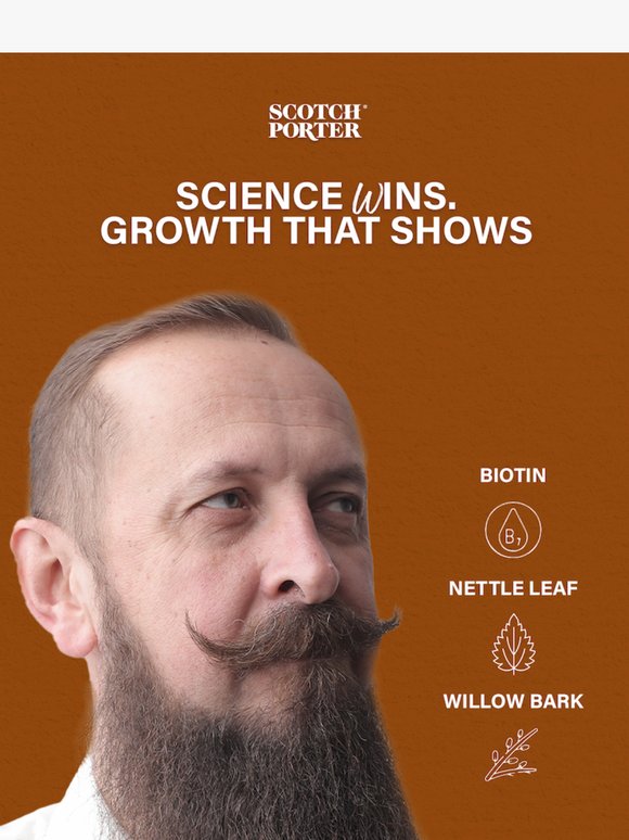 🔬 Beard Growth Without Gimmicks