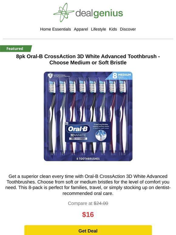 Get Whiter Teeth With This Smart Stock-Up