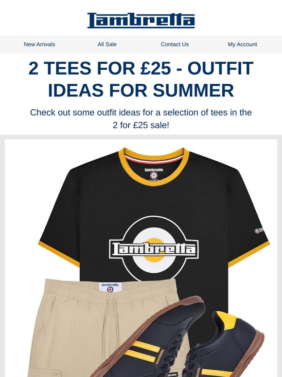 2 TEES FOR £25 - OUTFIT IDEAS FOR SUMMER!