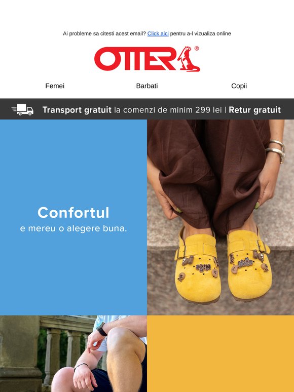Confortul e mereu o alegere buna.