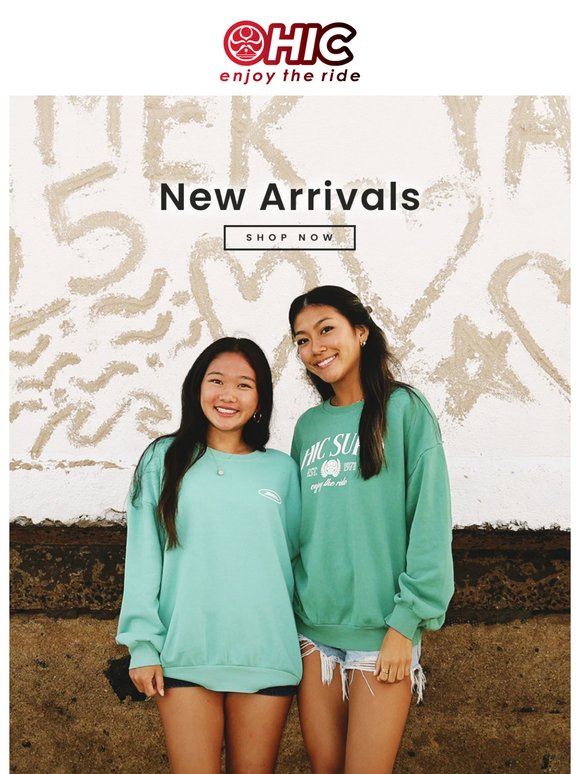 Aloha Friday Vibes - HIC's Fresh Arrivals! ☀️