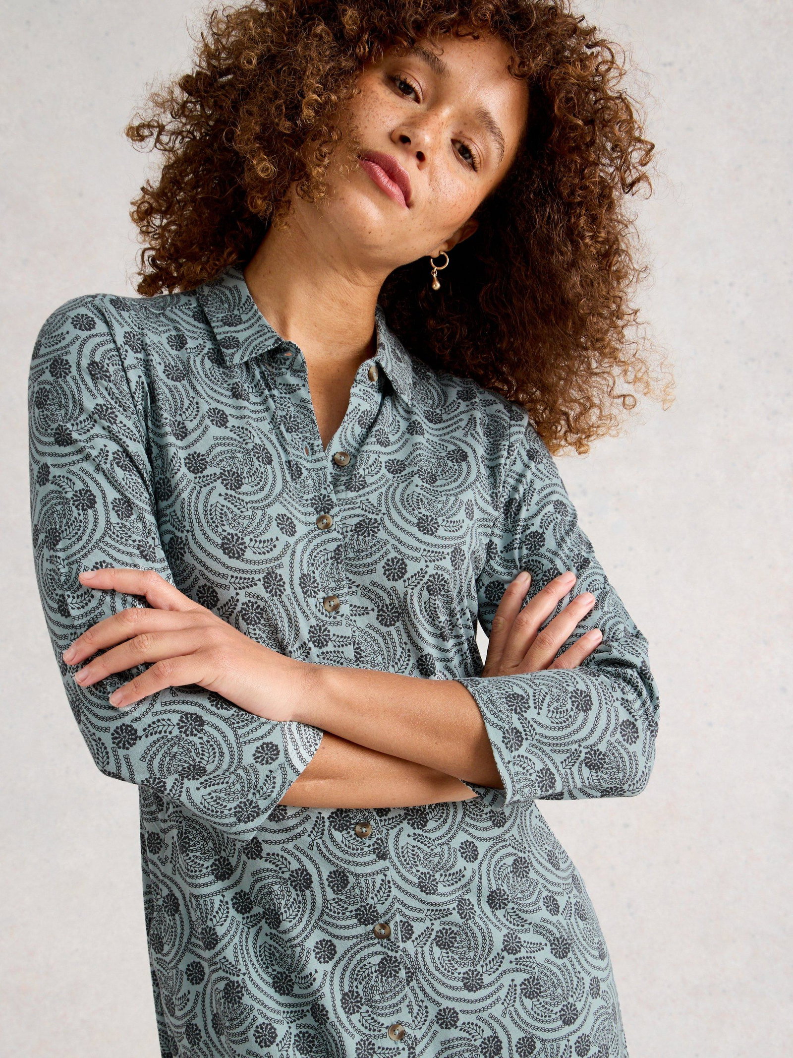 Shop Rua Jersey Shirt Dress