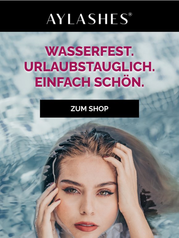 Waterproof Beauty, die bleibt💦😍