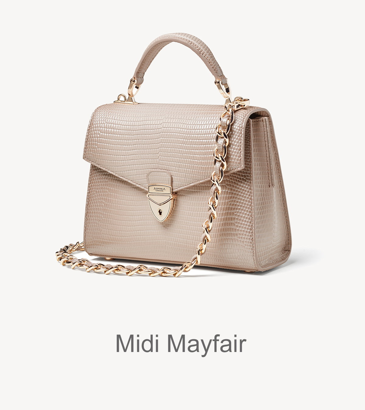 Midi Mayfair® 2 in Oyster Lizard