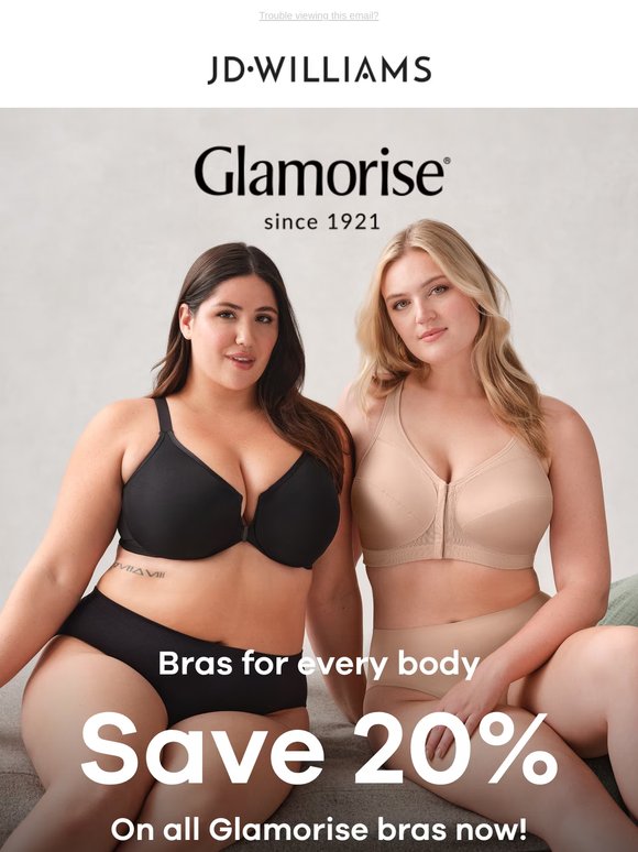 Glamorise Bra's for every body 👙