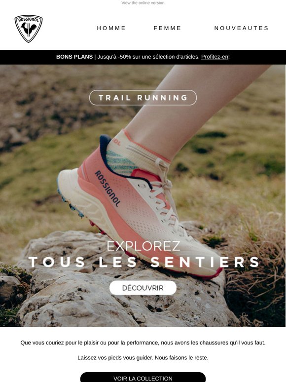 Choisissez votre chaussure idéale