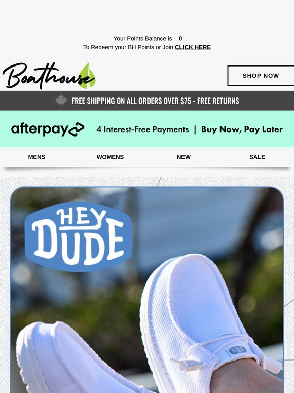 New HEYDUDE Styles  😍 Shop the Latest