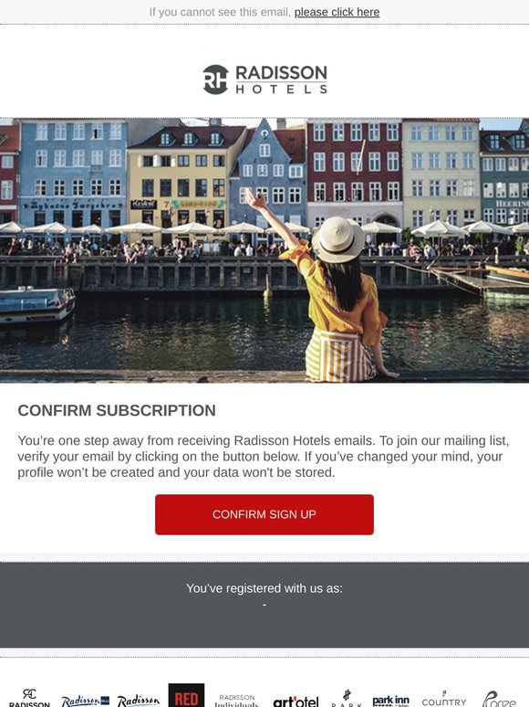 Confirm your email subscription