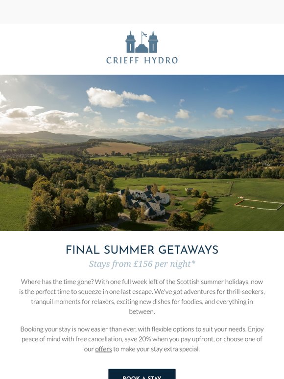 Last-minute stays from £156 per night
