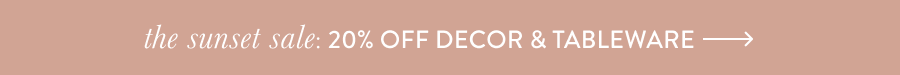 The Citizenry's Sunset Sale