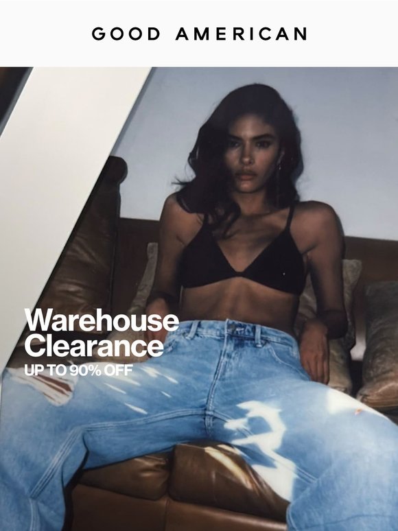 WAREHOUSE CLEARANCE SALE: Up to 90% Off