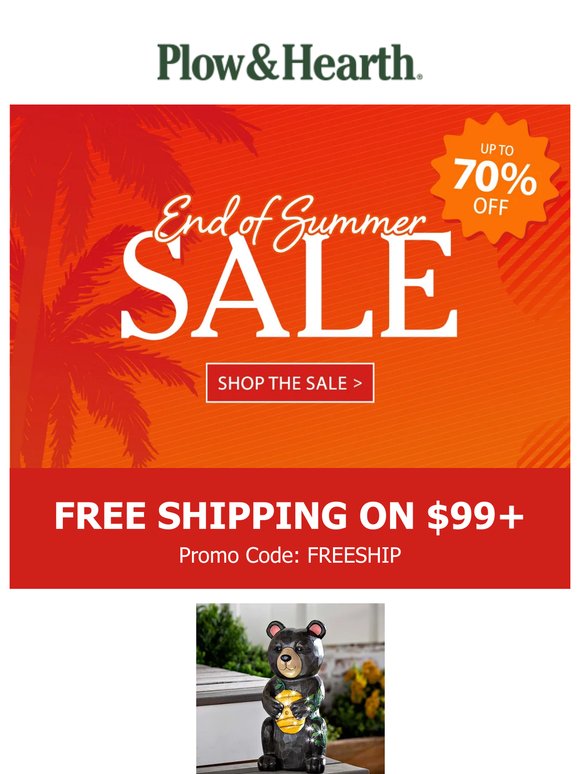 Hot Summer Favorites, Now Up to 70% OFF!