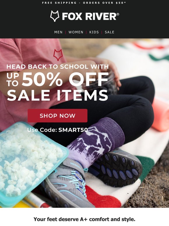 Get 'em in time for back to school!