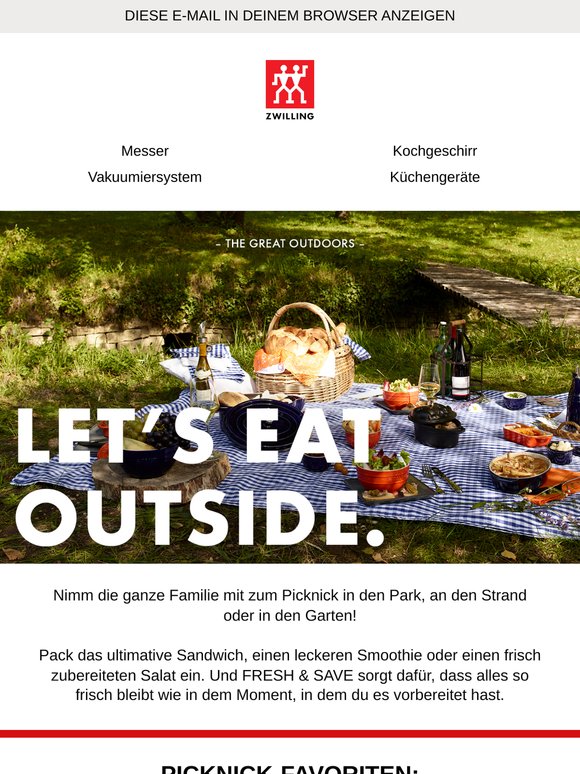 Prep and Go – Mach dich bereit für dein nächstes Picknick mit ZWILLING