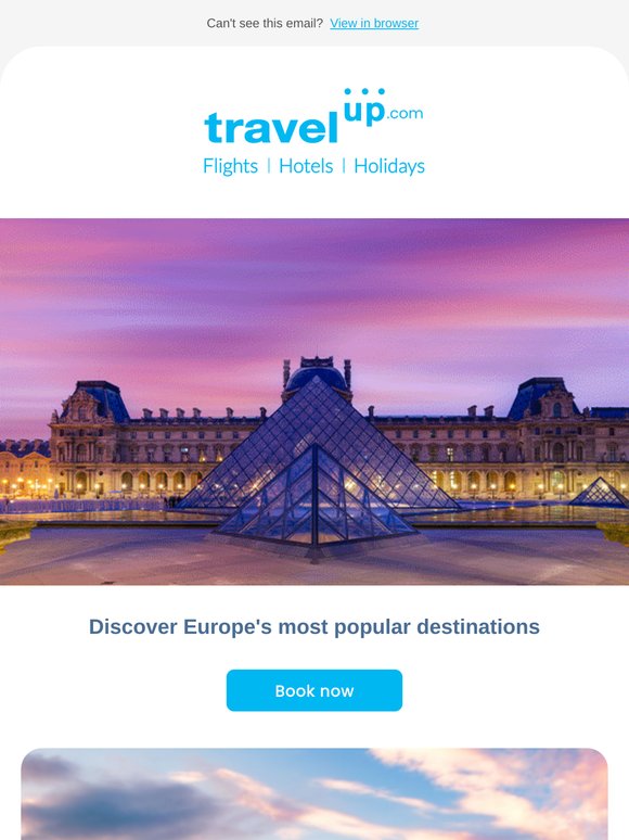 Discover Europe's most popular destinations