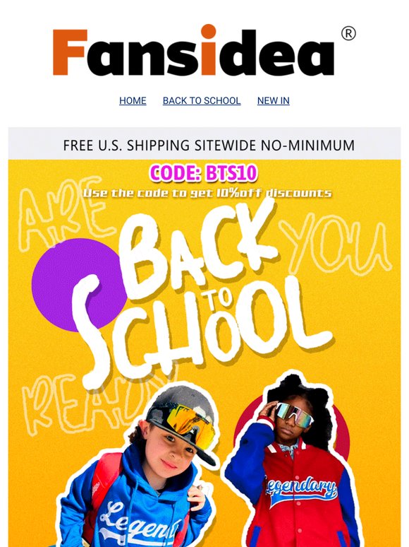 📚New Year, New Gear! Style your school year your way！