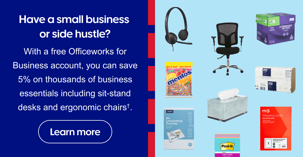 Have a small business 
or side hustle?
