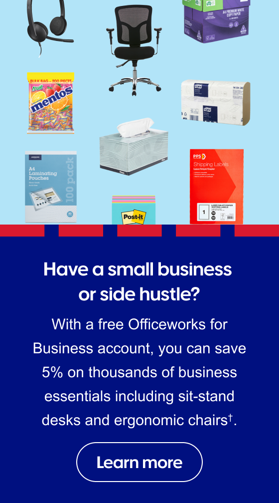 Have a small business 
or side hustle?