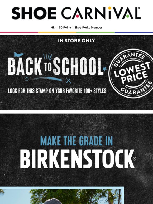 Birkenstock  Makes the Grade!