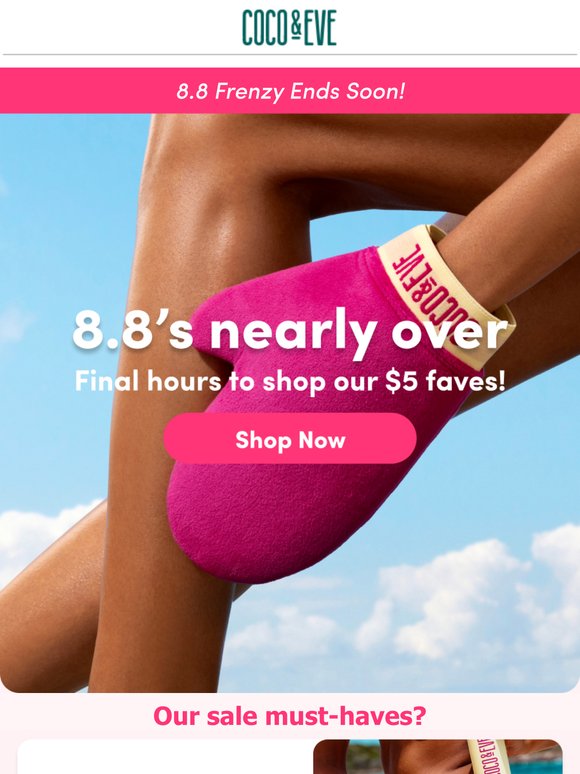Final Hours to Stock Up on $5 Frenzy Favorites