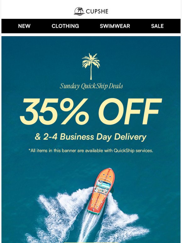 35% Off or Fast Shipping?