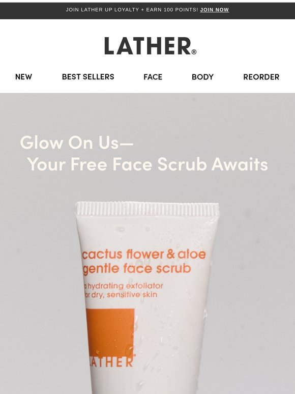 48 Hours Left: Your Free Scrub with $55+