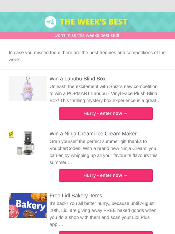 Free Lidl Bakery Items