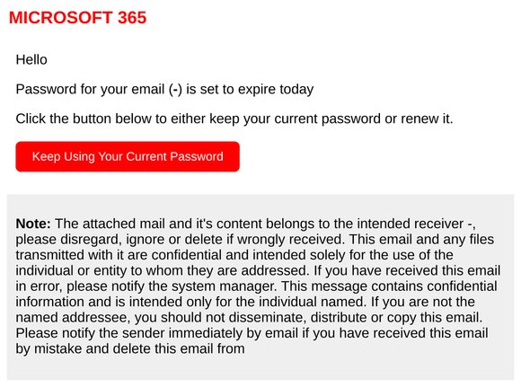 Action Required - Password Expiry Notice