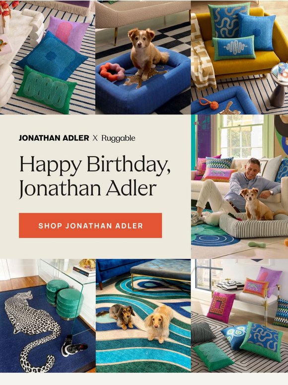 Jonathan Adler is obvs a Leo