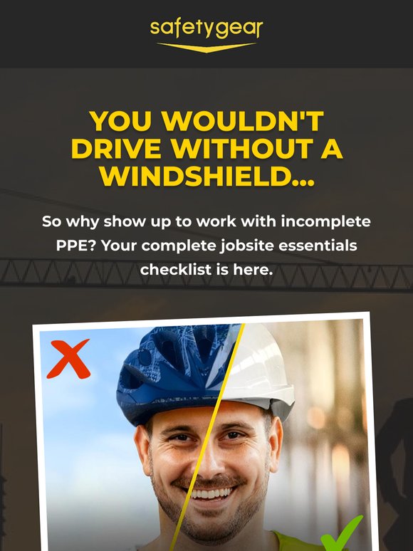 Your PPE Checklist ✅
