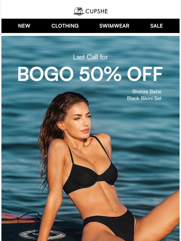 Final Day to BOGO 50% Off