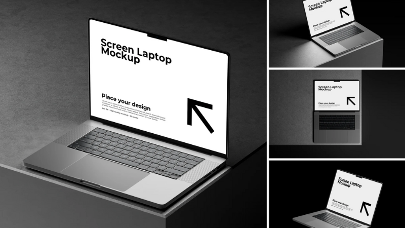 Laptop mockup