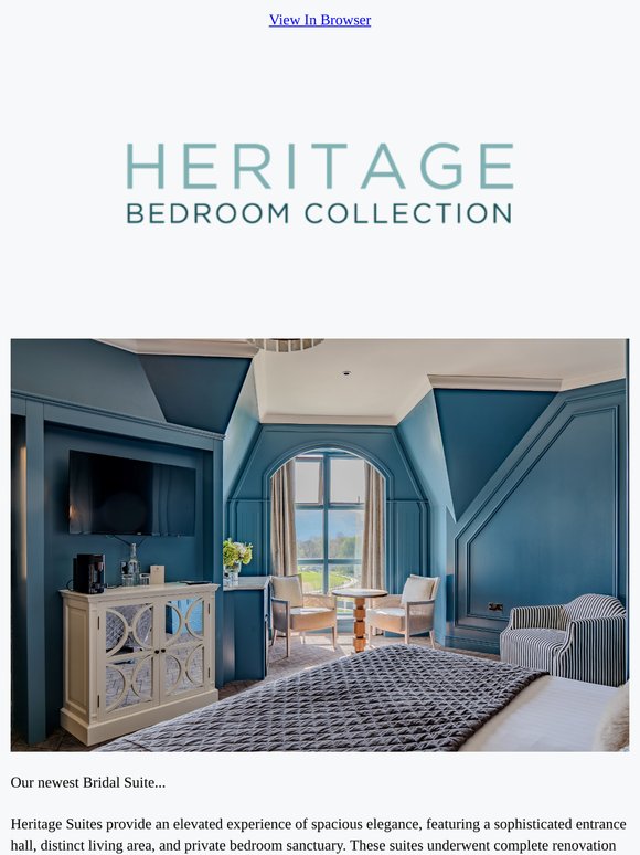Our newest Bridal Suite