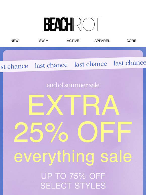 BYE BYE SALE 👋