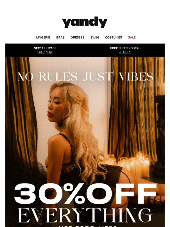 💋 Just Us… 30% Off Your Entire Fantasy