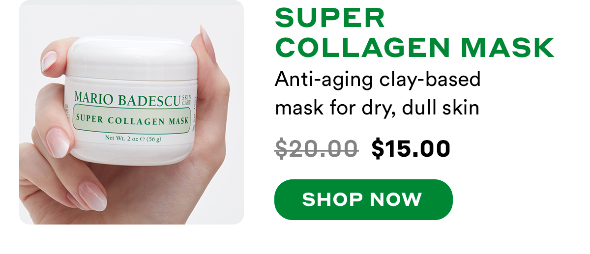 Super Collagen Mask - Anti-aging clay-based mask for dry, dull skin