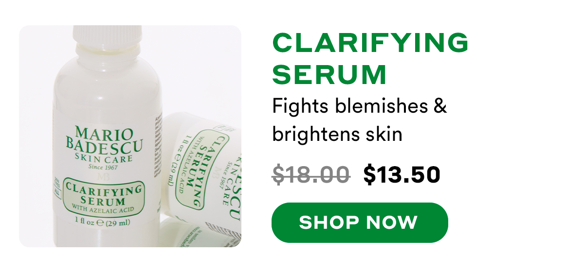 Clarifying Serum - Fights blemishes & brightens skin