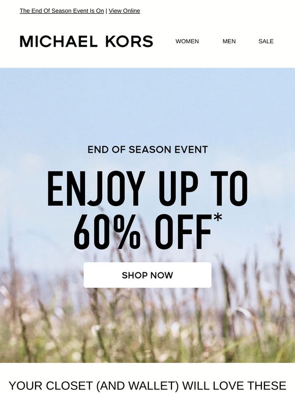 You Deserve Something New—And Up To 60% Off