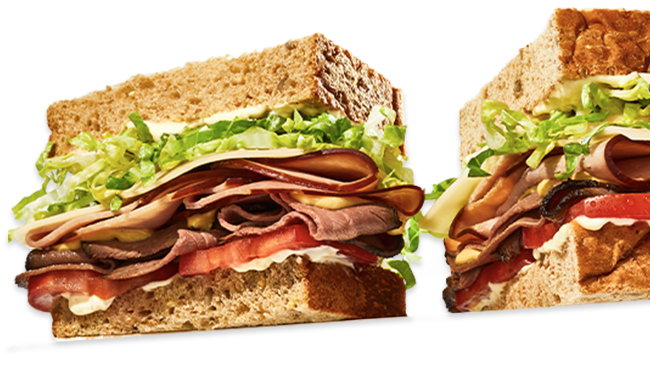 Jimmy John's sandwiches