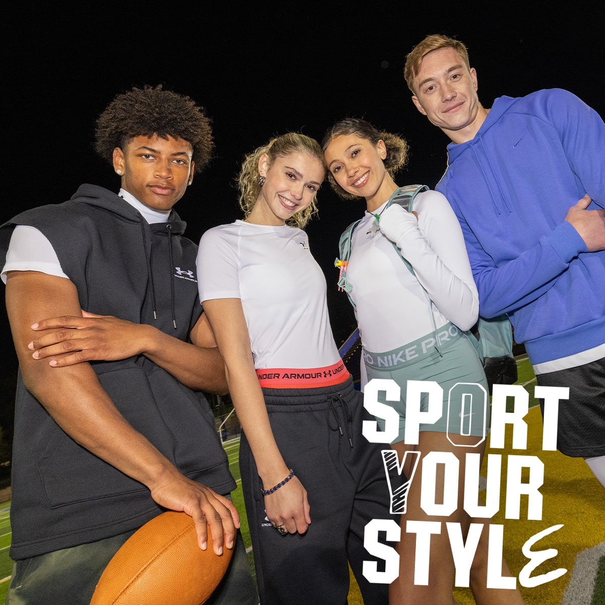  Sport your style.
