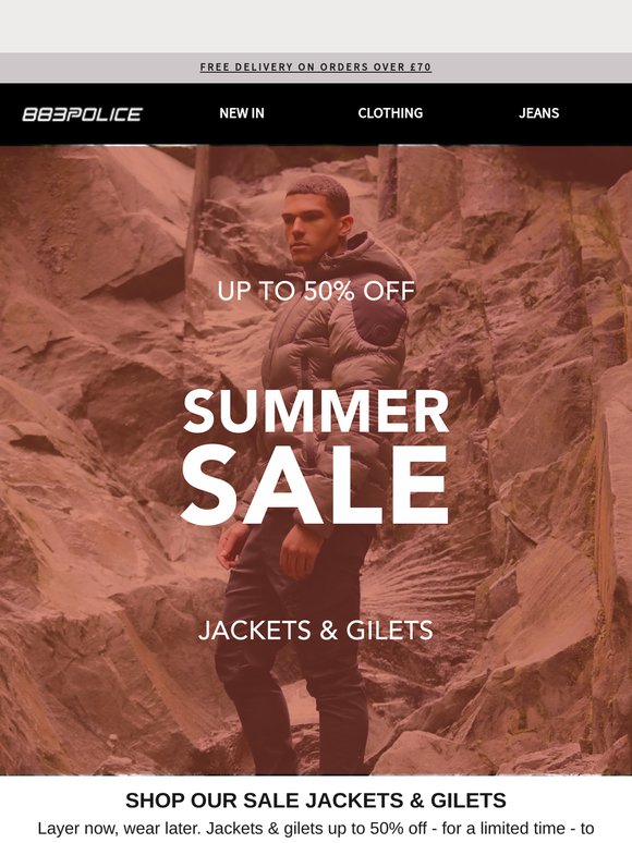 Sale Jackets & Gilets