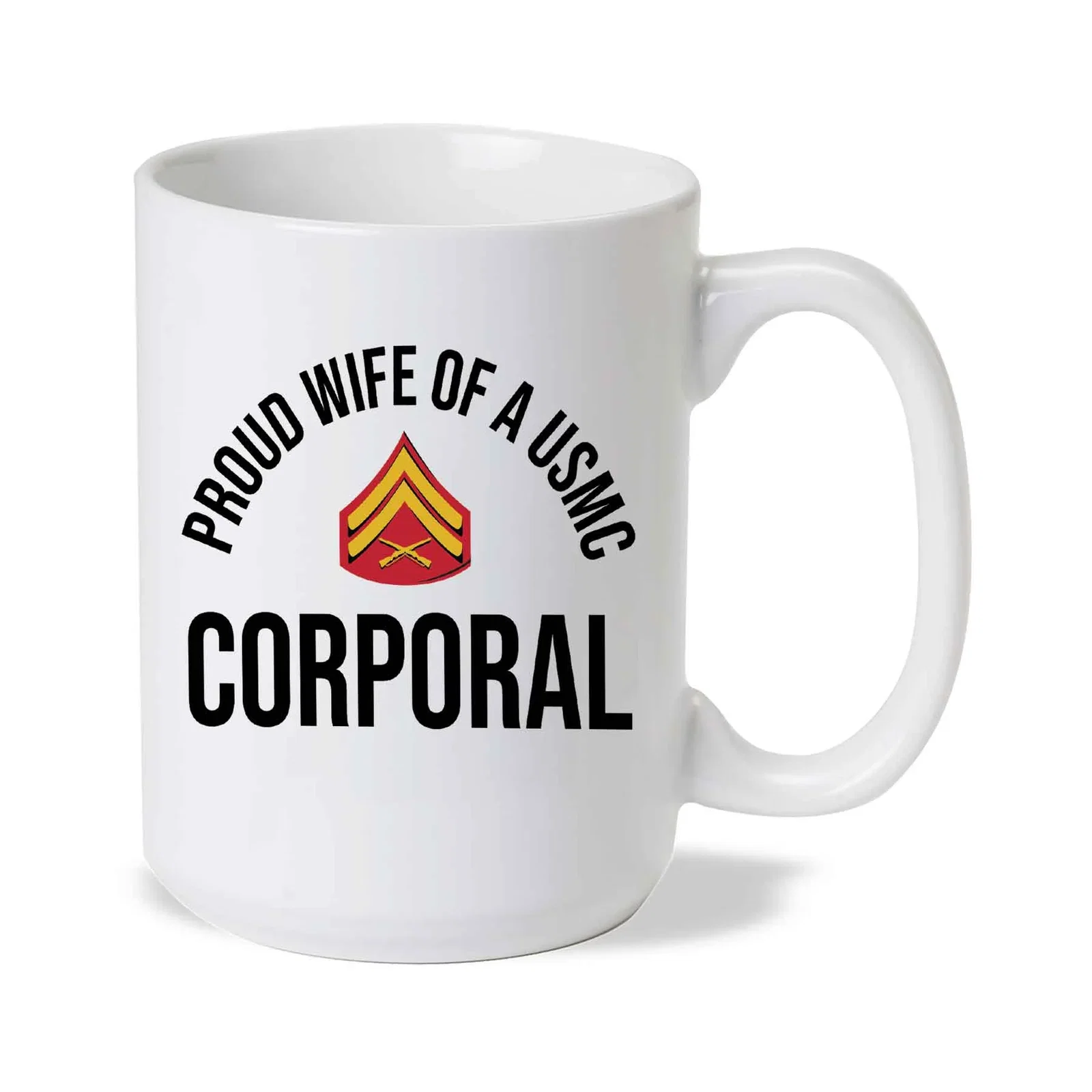 Image of Wife of a Marine Choose Your Rank Mug