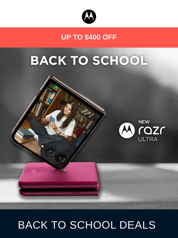 Back to School Deals 📚🎒 UP TO $400 OFF