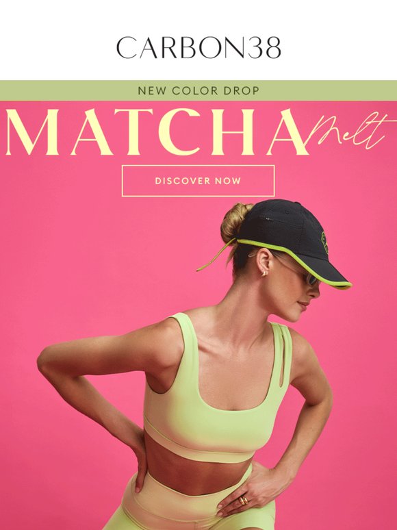 COLOR DROP: MATCHA