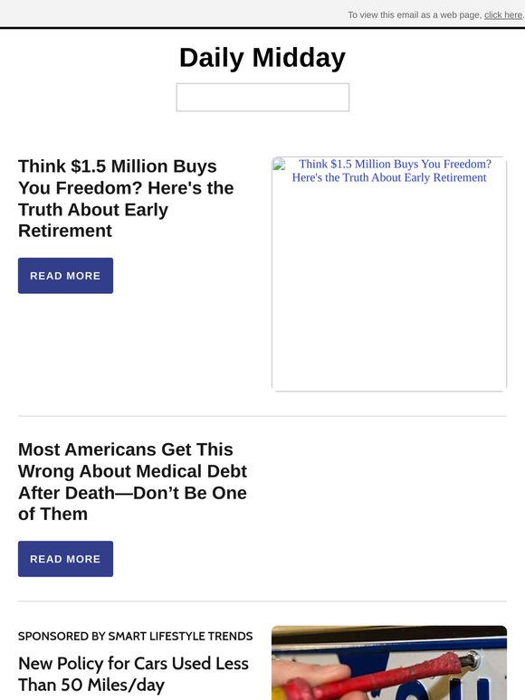 Think $1.5 Million Buys You Freedom? Here's the Truth About Early Retirement