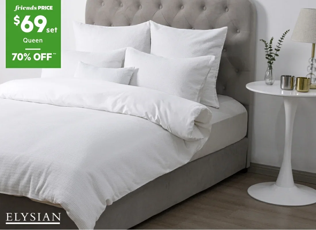 Elysian Capital Jacquard Quilt Cover Set 